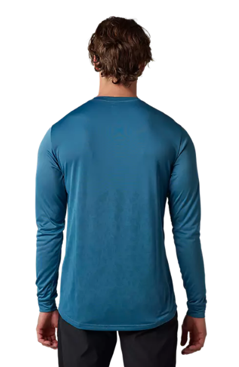 Fox Racing Ranger Tru Dri Long Sleeve Jersey in Dark Slate Blue-2